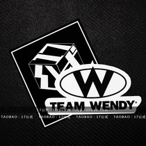 17 Formula WENDY LOGO sticker suitcase notebook Pliken tactical car sticker