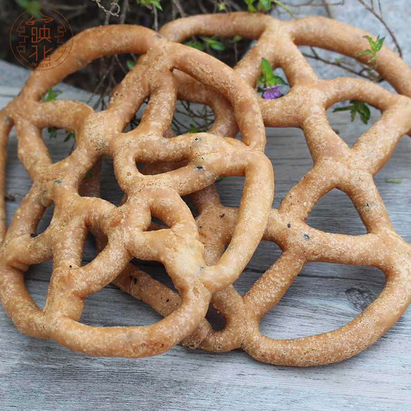 广东韶关特产小吃糖环手工自制糖丸传统年货糕点休闲零食500g包邮