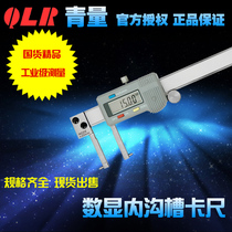 Qinghai measuring tool xibei brand Green volume electronic digital display inner groove caliper inner tip 20-170mm0 01