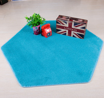 Childrens tent matching crawling mat Round coral suede non-slip carpet Household bedroom mat environmental protection