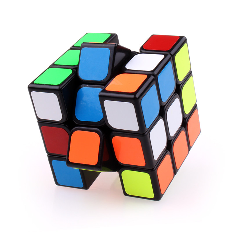 包邮奇艺魔方格三阶魔方顺滑儿童成人益智玩具学生初学魔方送教程