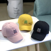 Boy baseball cap spring Korean fashion girl letter cap big child hat casual Joker childrens hat