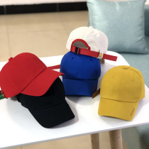 2020 new childrens baseball cap Korean spring and autumn boy letter cap Summer Girl Sun sunshade hat
