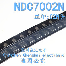 (Straight Beats) brand new silk print 02N SOT23-6 SOT23-6 NDC7002N dual channel enhanced field effectue