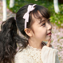 Han Edition Children Hair Stirrup Chicks Crushed Hair Non-slip Liu Hai South Korea Girls Head Decorated With Tooth Butterfly Knot Baby Head Hoop