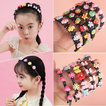 Childrens hair hoop Korea does not hurt hair accessories headband Net red 2021 new baby hair girl hair card headgear