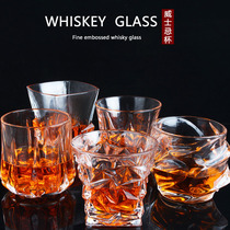 Douyin same unleaded wine whiskey glass beer glass cup European creative wine glass wine wine set