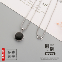 Fetal hair pendant baby 2019 baby baby hair sterling silver necklace tide permanent bracelet souvenir diy custom