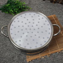 Steamer mat round silicone mat thickened high temperature steamed buns steamed buns non-stick mat Xiaolongbao household steamer cloth