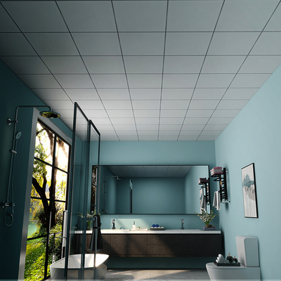 卫生间厨房集成吊顶300600铝扣板不锈钢材料全套简约现代包安装