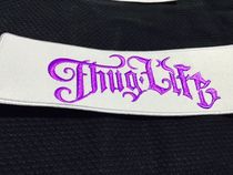 Thug Life Brazilian jiu-jitsu clothing cloth paste bjj patch thickened embroidery cloth paste judo cloth paste 30
