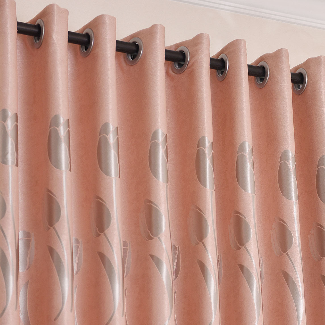 展示与对比:全遮光成品窗帘布简约现代落地定制窗帘卧室客厅办公室特