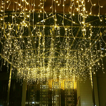 led lantern flashing lights string lights new year festival wedding ktv bar starry ice strip curtain outdoor decoration lighting