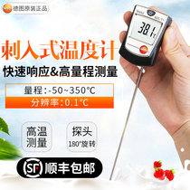 Deto High Precision Food Center Thermometer TESTO905T1 Water Temperature Thermometer Pocket Probe Thermometer