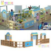 Direct Sales Kindergarten Corner House Combo Cabinet Area Corner Partition Freedom Combined Over Home Games Trafficking Desk FY