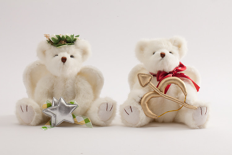 驯鹿正品兔熊泰迪熊女生圣诞情人生日礼物送女友 儿童布娃娃