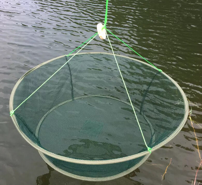 包邮折叠抬网拉网搬网龙虾网虾笼搬网黄鳝泥鳅网鱼笼捕鱼捕虾工具