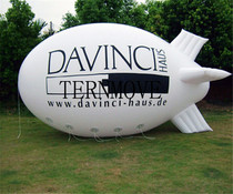 4 M airship PVC empty ball lift-off advertising spaceship inflatable balloon ball customized size and logo hot sale
