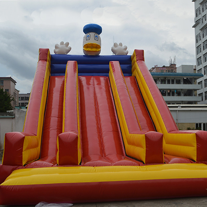 兄弟气球大型儿童充气游乐设备 儿童充气大滑梯 高滑梯攀岩充气城