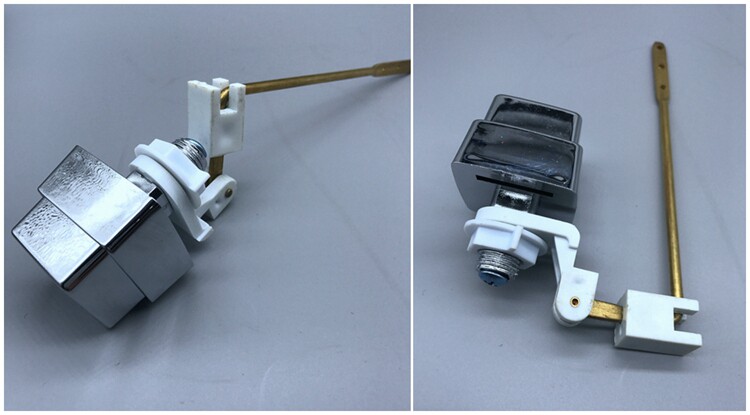 老式马桶扳手座便器正侧面放水把手冲水开关按钮通用马桶水箱配件