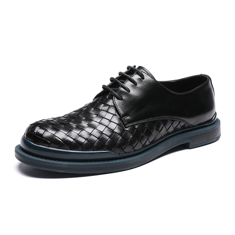 red dragonfly men's shoes 2020 summer new fashion business casual leather shoes wear-resistant leather shoes men's office shoes q