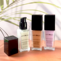 Qingmei shadow skin-friendly decoration Foundation liquid brightening skin color isolation milk purple Green Color Moisturizing cover long-lasting without makeup