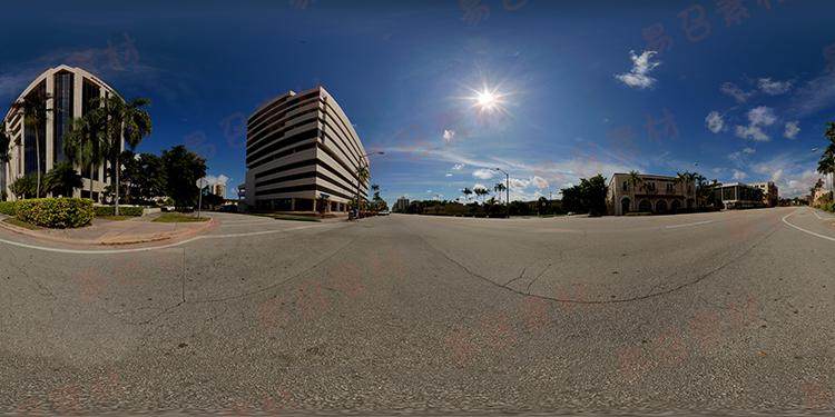 [hdr格式]dosch现代城市全景hdri贴图合辑 高清环境背景素材 天津