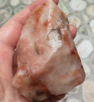 Ningqiang coral Jade fossil original stone coarse grain snow pattern small material fish tank decoration pile for sale Natural Play L