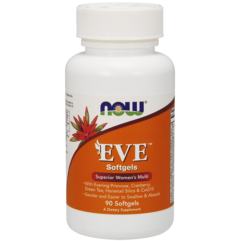 now foods诺奥夏娃女士多维多种维生素软胶囊综合营养保健品90粒