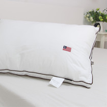Light luxury five-star hotel high-grade feather velvet pillow core cervical spine to help sleep health pillow High-quality pillow