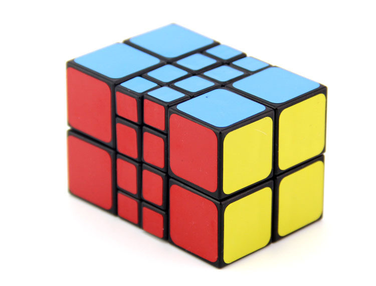 智力乐园sq224魔方 黑底 伪224魔方 儿童益智玩具高难度异形魔方