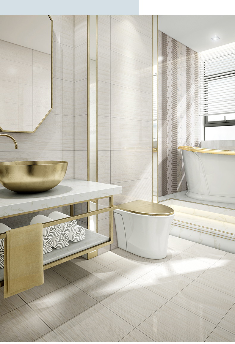 新中源简约卫生间瓷砖300x600墙砖阳台厨房地砖