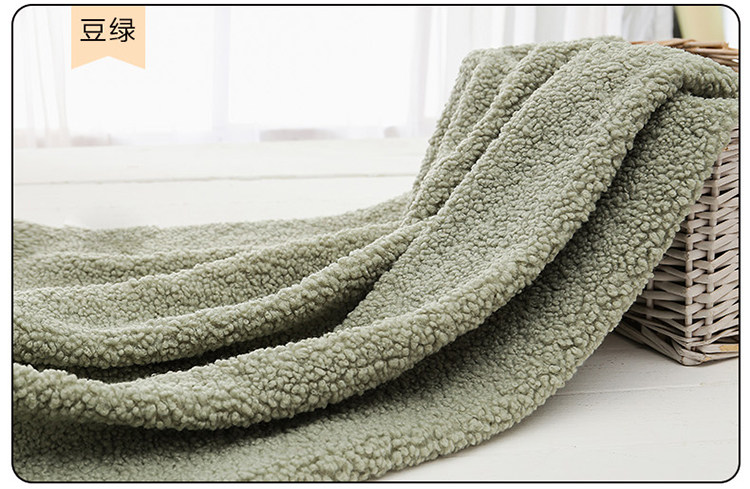 阿尔泰毛绒圈圈羊羔颗粒绒大泰迪布料绒羊圈毛加厚绒散剪手工纯色