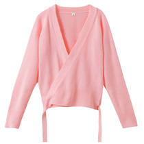 Childrens dance sweater girl dance practice small coat knit sweater childrens winter warm shawl dance suit