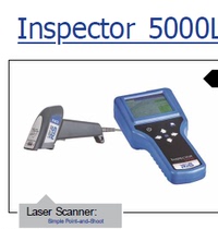 RJS D5000 barcode detector grade scanner INSPECTOR D5000 scanner original
