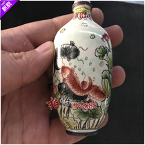 Hot selling antique boutique porcelain decorative ornaments specialty handicraft internalized porcelain old snuff bottle collection gift