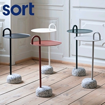 sort Denmark HAY small round table Bowler Nordic modern simple creative design Mobile coffee table Small table side several