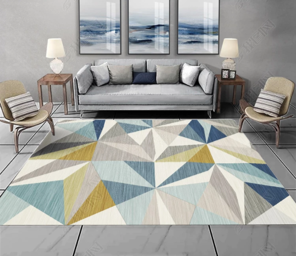 ins style nordic living room carpet sofa coffee table cushion large cute area girl bedroom bedside carpet floor mats