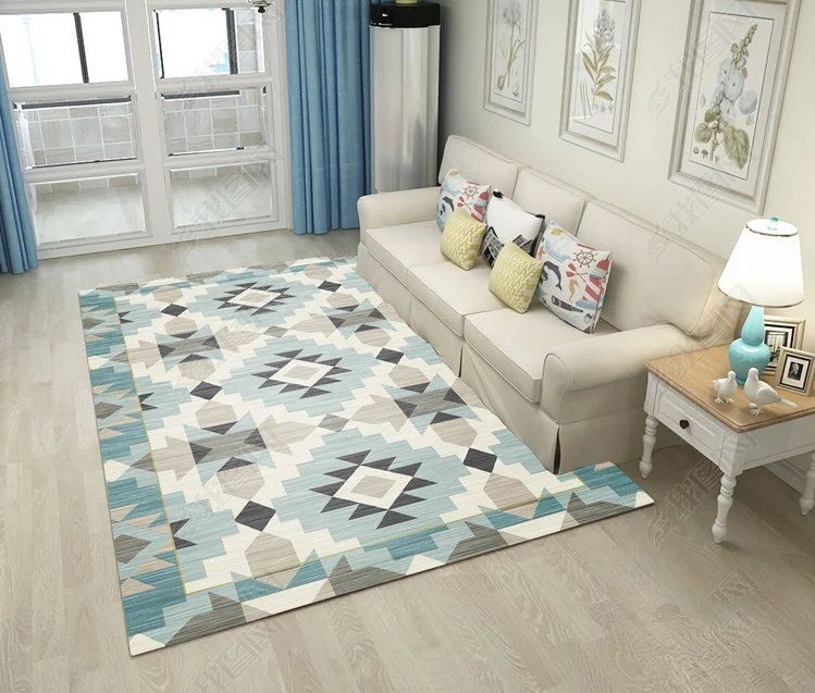 ins style nordic living room carpet sofa coffee table cushion large cute area girl bedroom bedside carpet floor mats