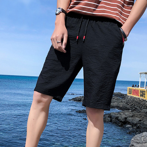 2018夏季短裤男夏天韩版潮流男生宽松沙滩中裤休闲学生五分短裤子