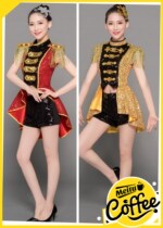 New female adult stage costumes jazz dance modern dance costumes song and dance costumes sequins tassel dance