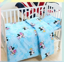 Childrens pure cotton cartoon Three sets of six pieces Core Kindergarten Baby Nap Bedding Support Batch Customisation