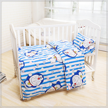 Kindergarten Pure Cotton Cartoon Three Sets Of Six Pieces With Core Quilt Childrens Bedtime Bedding Can Be Batch Customized