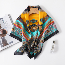 Story silk scarf blemish clearance counter 100%Mulberry silk silk large towel Silk scarf Scarf