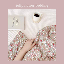 ASAROOM Korean hipster Tulip cotton autumn and winter quilt single double quilt