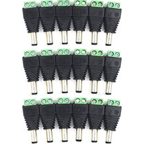 12V power adapter power supply female conversion head bare wire positive and negative to DC interface cable adapter terminal Holder