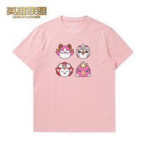 LOL League of Legends Genting Game Little Hero Pink Short Sleeve Official Game Around TFT