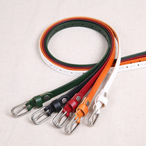 JUUZ LAN thin belt women's leather pin buckle belt first layer leather casual simple Joker soft leather belt