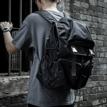 Hong kong I Tgreg multifunctional Oxford cloth backpack simple ins student schoolbag travel computer backpack men's bag