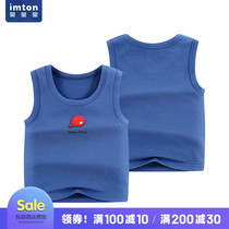 Baby Little Vest Summer Pure Cotton Ultra Slim Fit No Sleeves Baby Toddler Boy Sports Vest Boy Girl Clothes